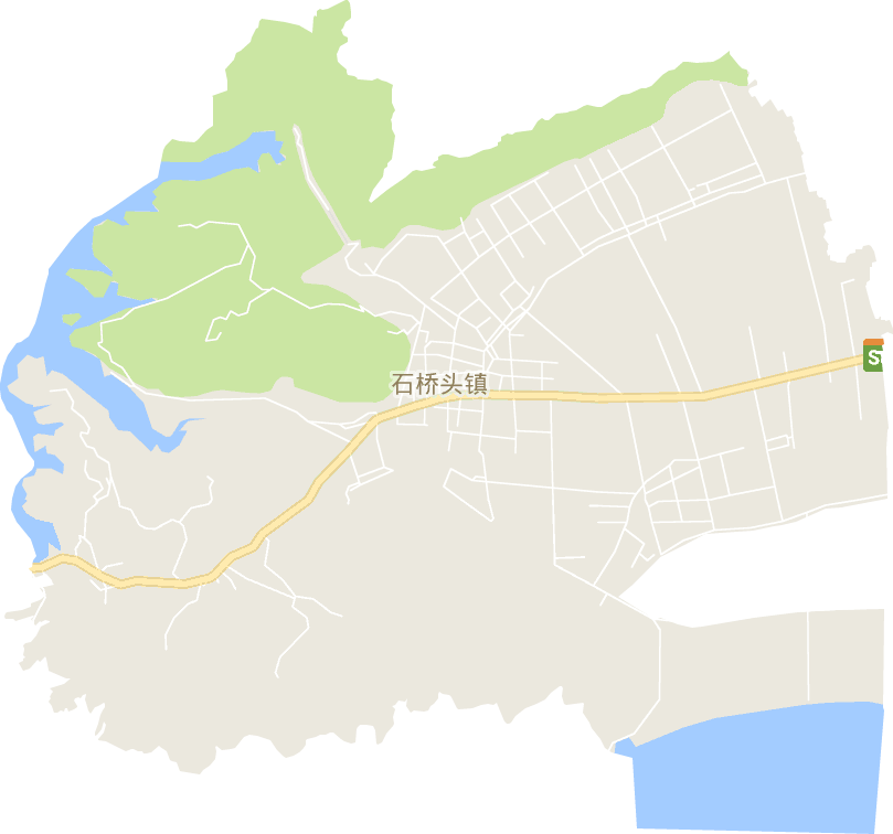 石桥头镇电子地图