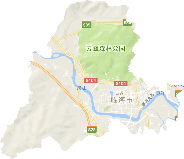 古城街道电子地图