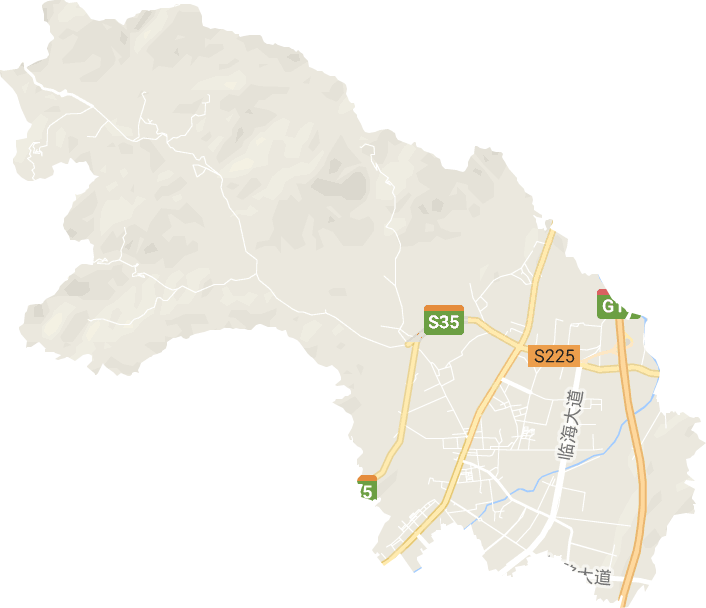 大田街道电子地图