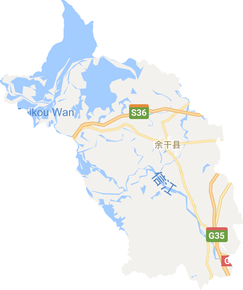 余干县电子地图