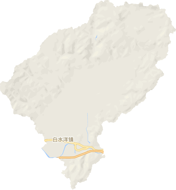 白水洋镇电子地图