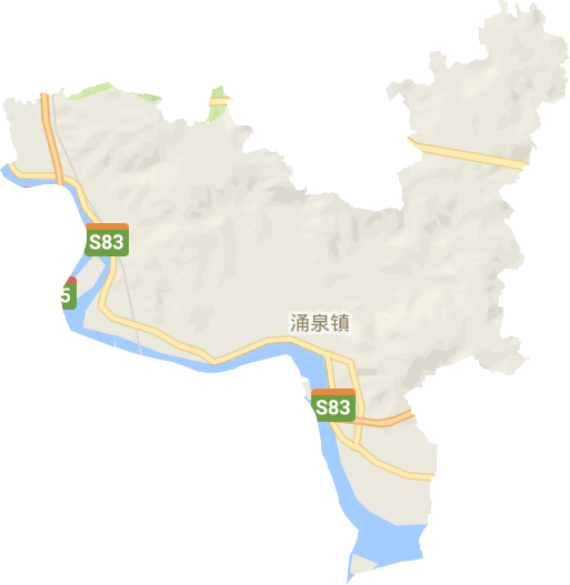 涌泉镇电子地图