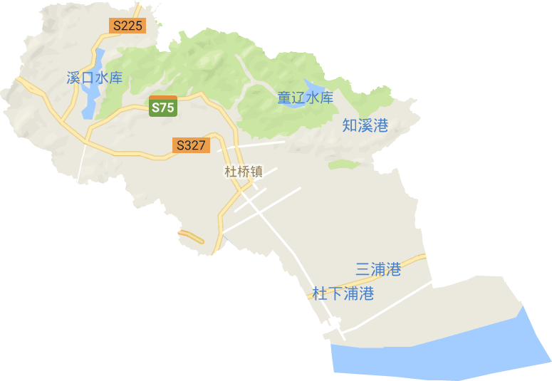 杜桥镇电子地图