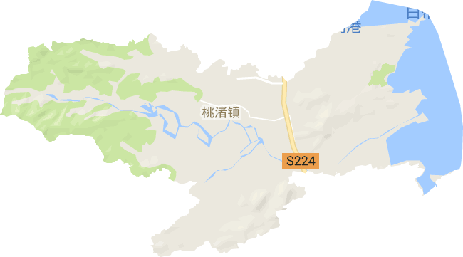 桃渚镇电子地图
