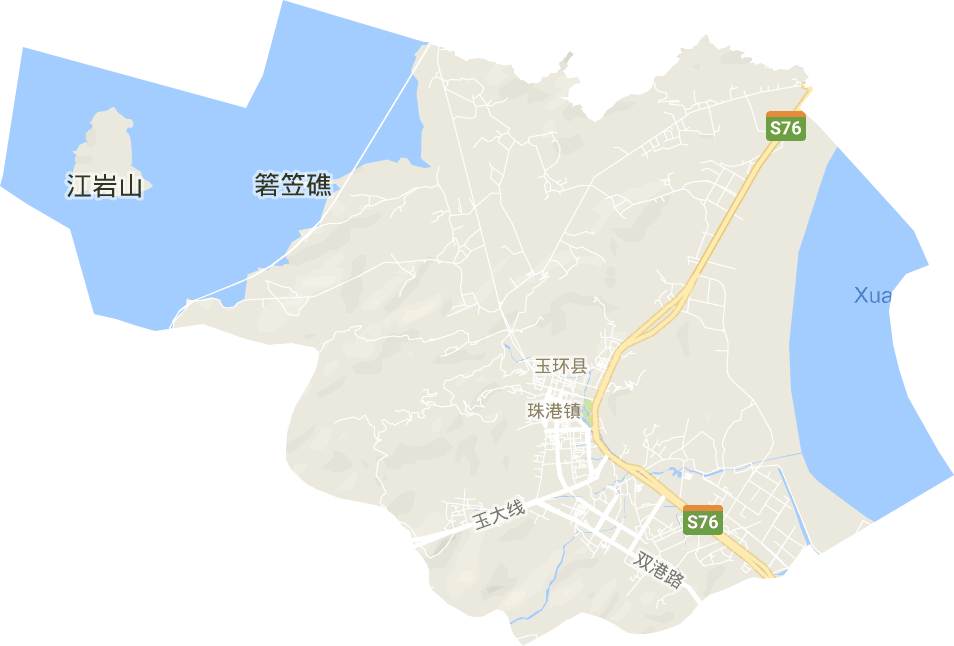玉城街道电子地图