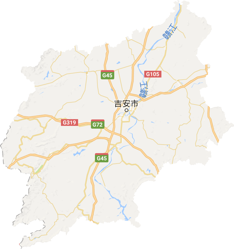 吉安市电子地图