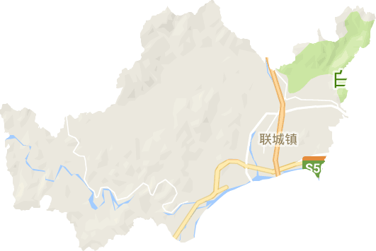联城街道电子地图