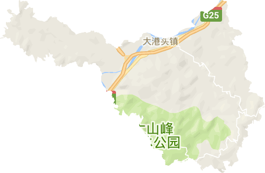 大港头镇电子地图