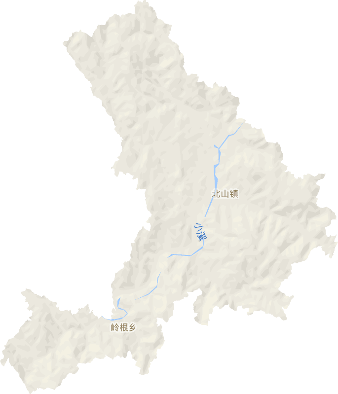 北山镇电子地图