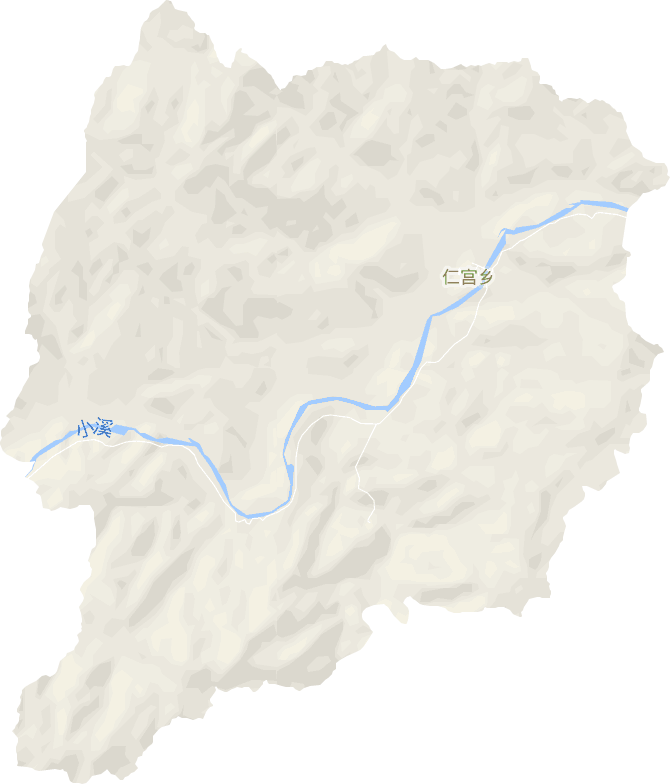 仁宫乡电子地图
