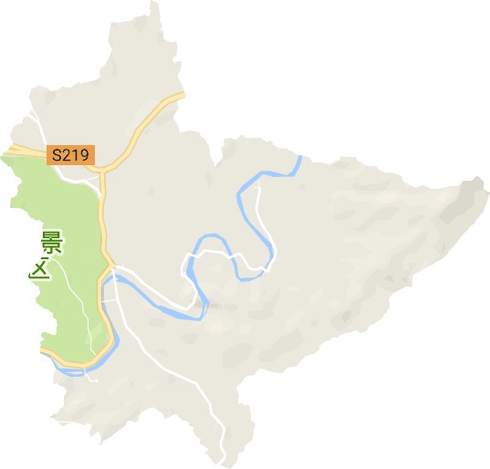仙都街道电子地图