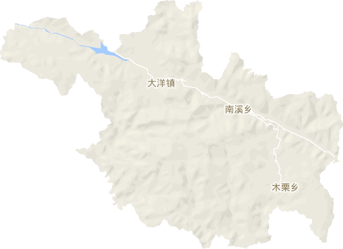 大洋镇电子地图