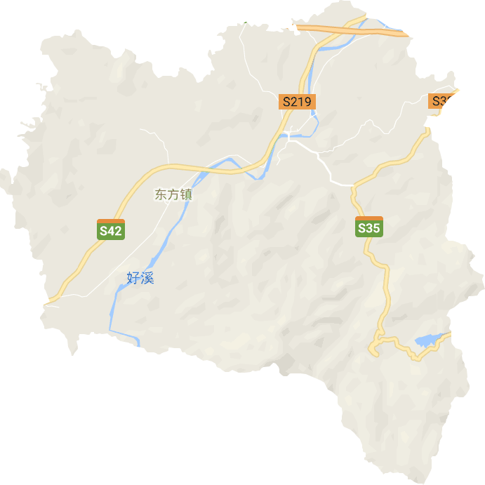 东方镇电子地图