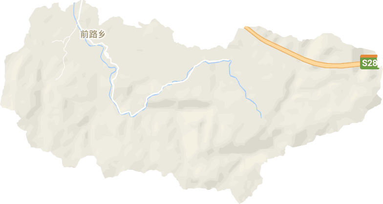 前路乡电子地图