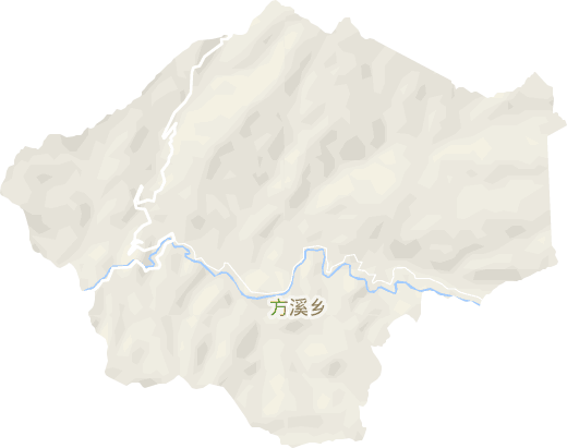 方溪乡电子地图