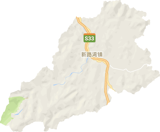 新路湾镇电子地图