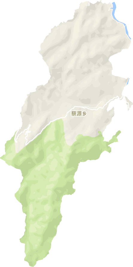 蔡源乡电子地图