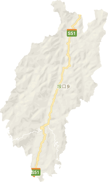 垵口乡电子地图
