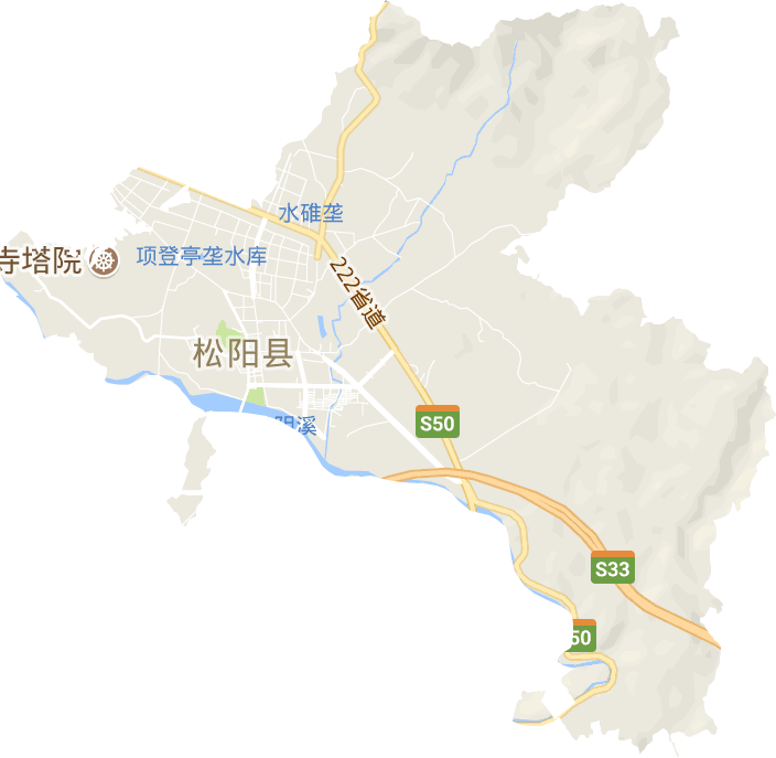 西屏街道电子地图