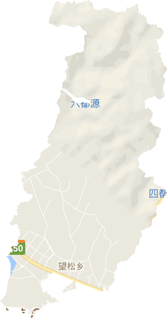 望松街道电子地图