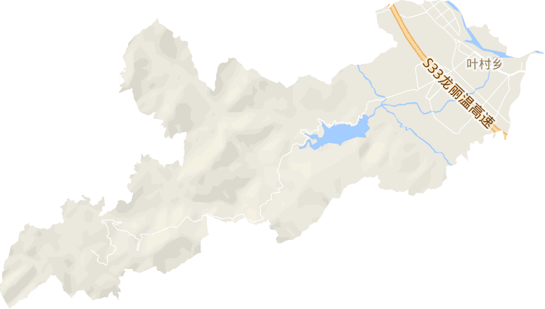 叶村乡电子地图