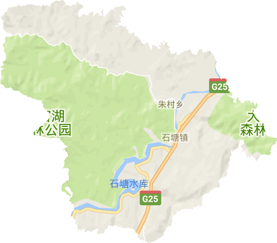 石塘镇电子地图