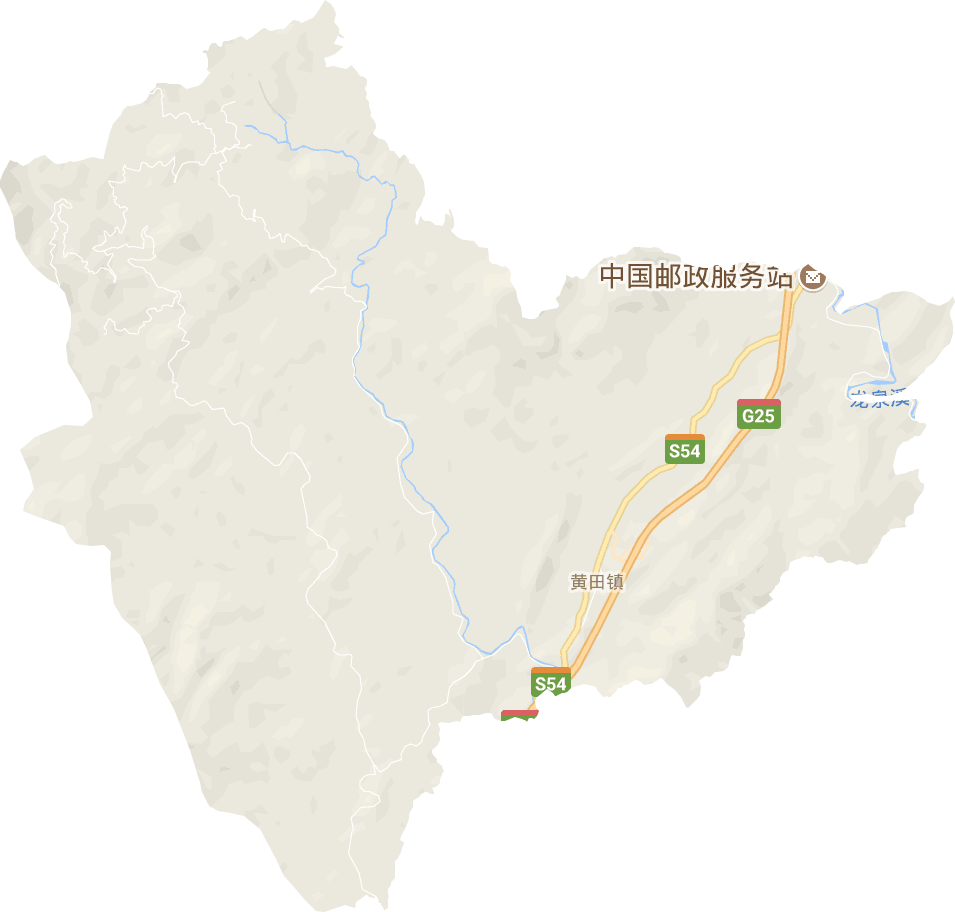 黄田镇电子地图