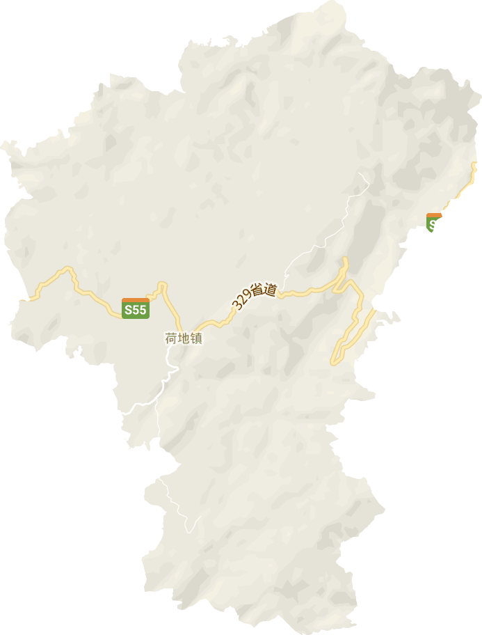 荷地镇电子地图