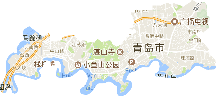 市南区电子地图