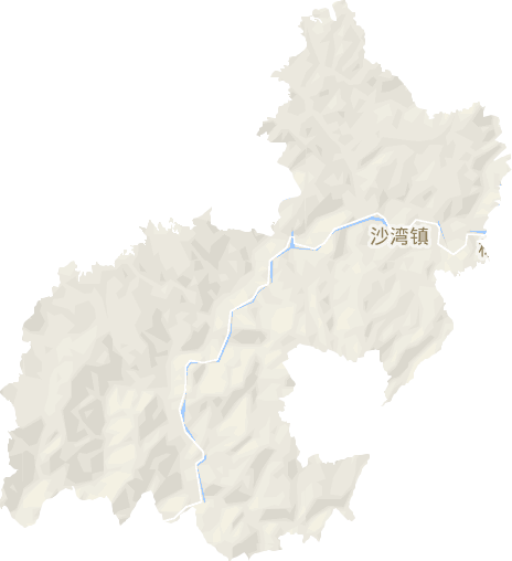 沙湾镇电子地图