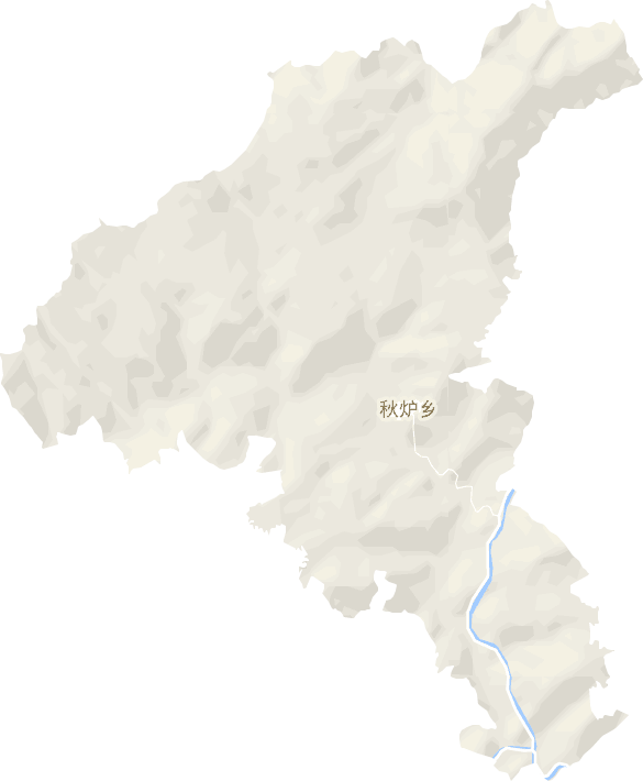 秋炉乡电子地图