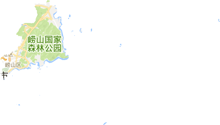 崂山区电子地图