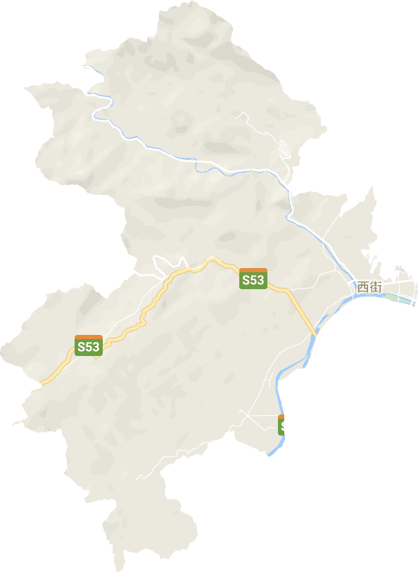 西街街道电子地图
