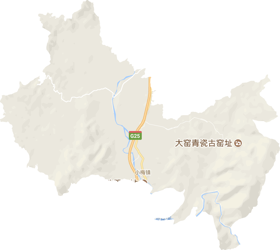 小梅镇电子地图