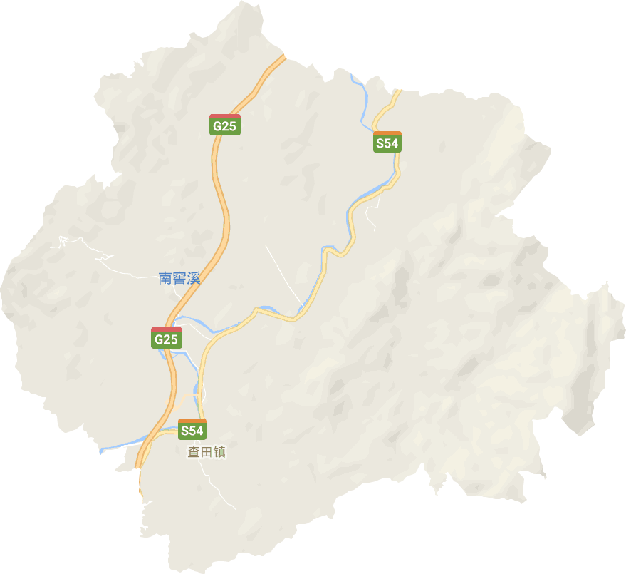 查田镇电子地图