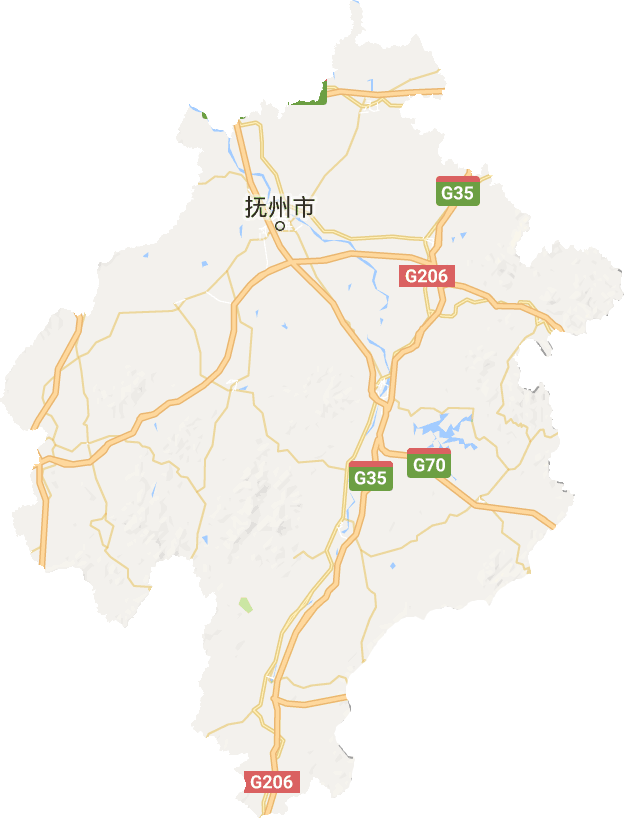 抚州市电子地图