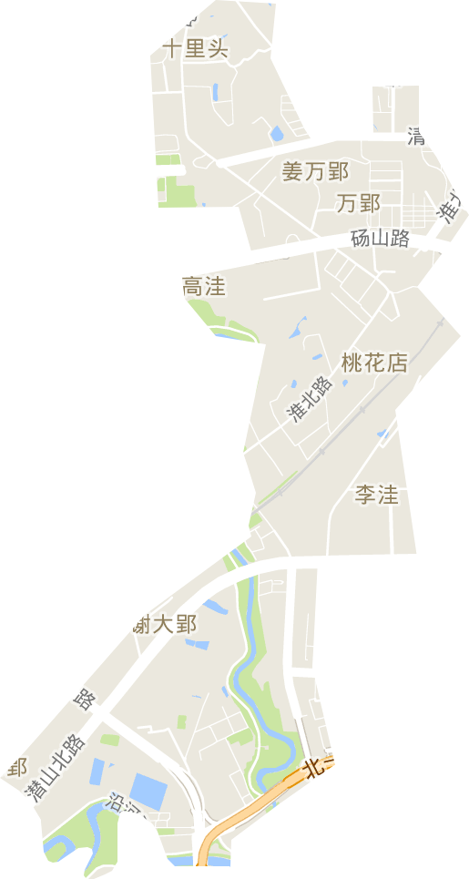 四里河街道电子地图