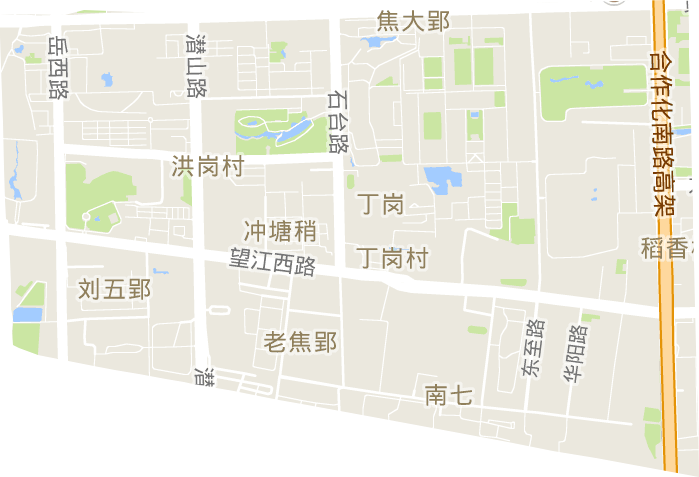 南七街道电子地图