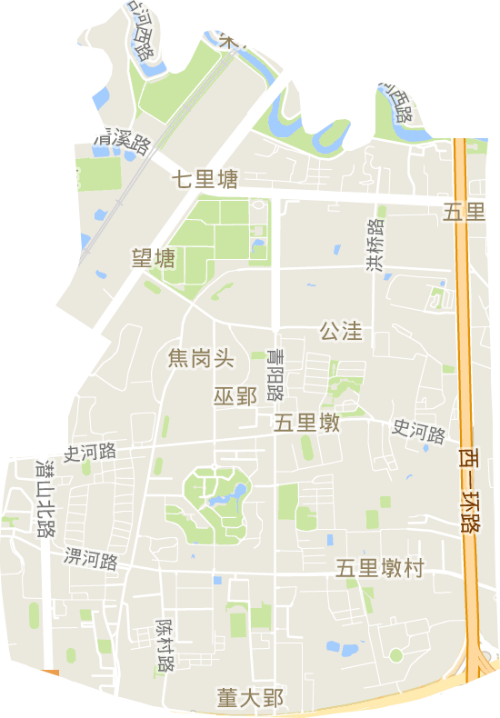 五里墩街道电子地图