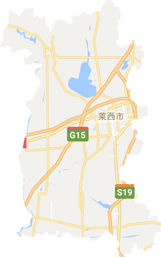 莱西市电子地图