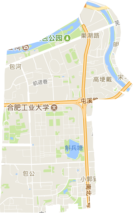 包公街道电子地图