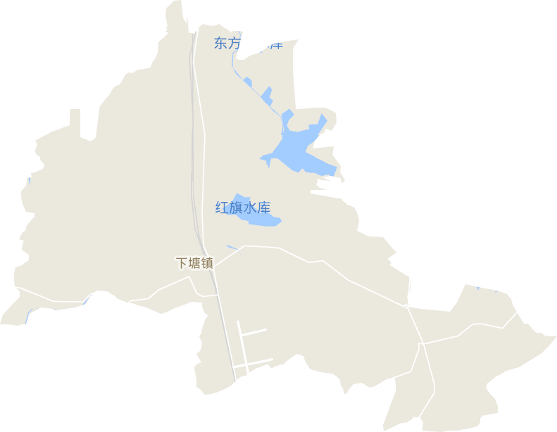 下塘镇电子地图