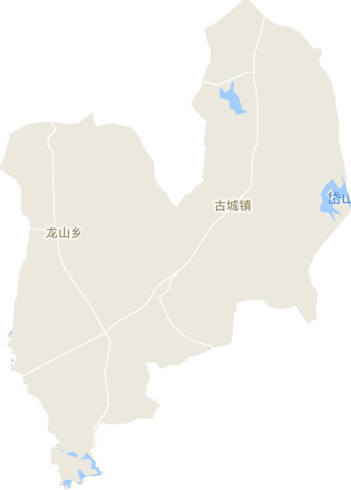 古城镇电子地图