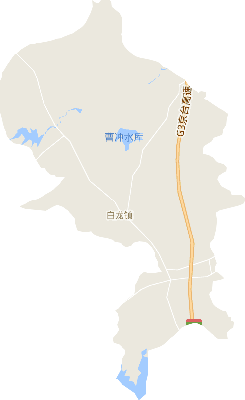 白龙镇电子地图