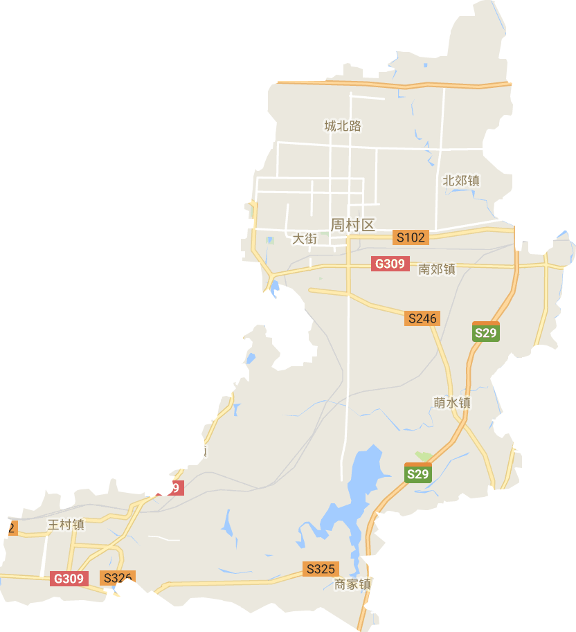 周村区电子地图