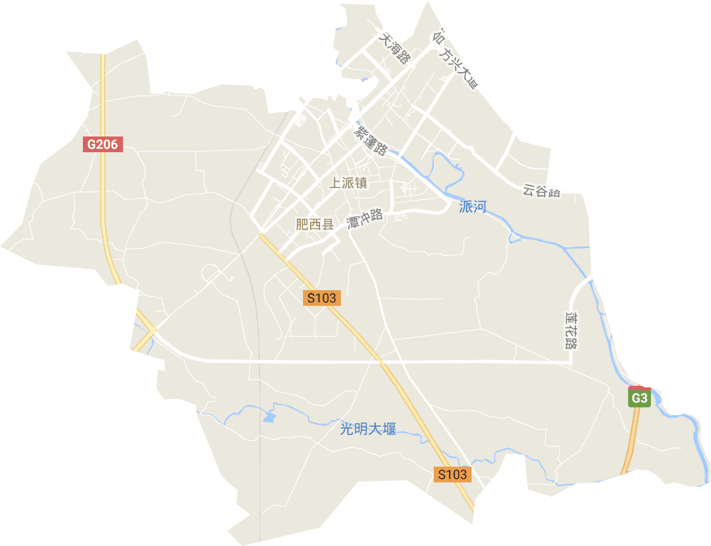 上派镇电子地图