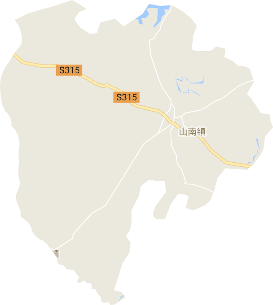 山南镇电子地图