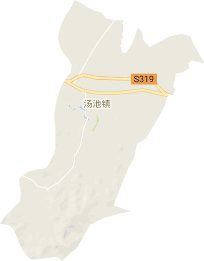 汤池镇电子地图