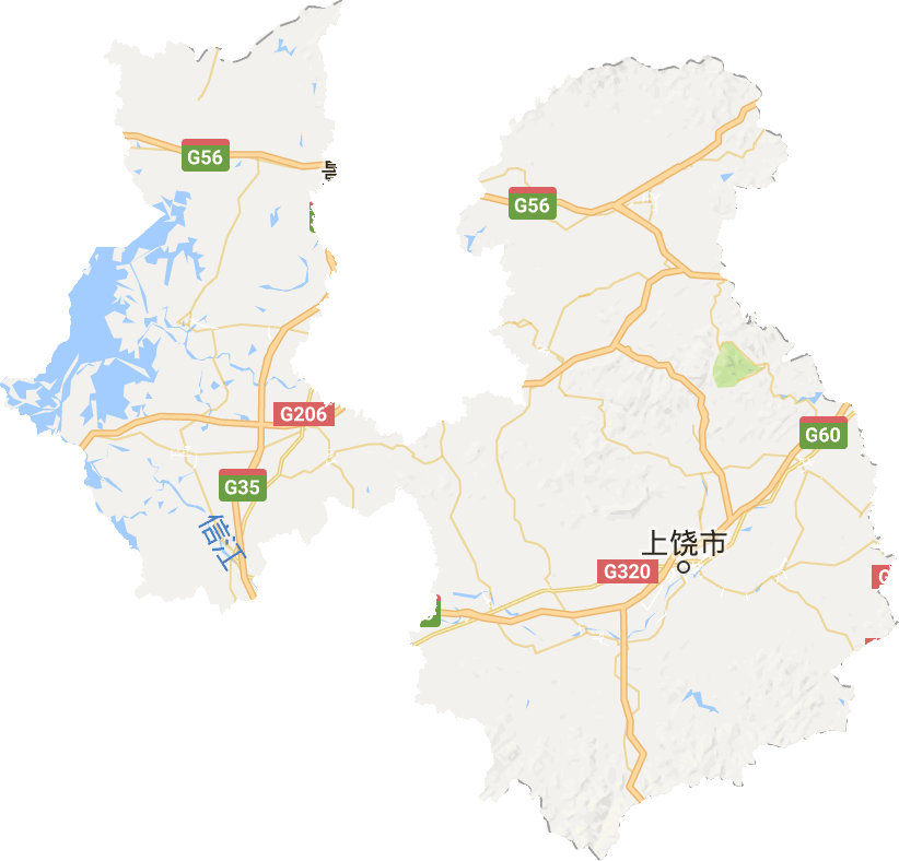 上饶市电子地图