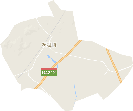 柯坦镇电子地图